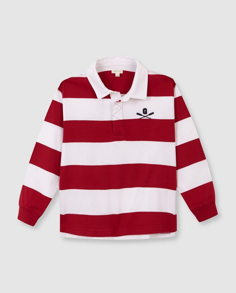 Polo granate ni&ntilde;o