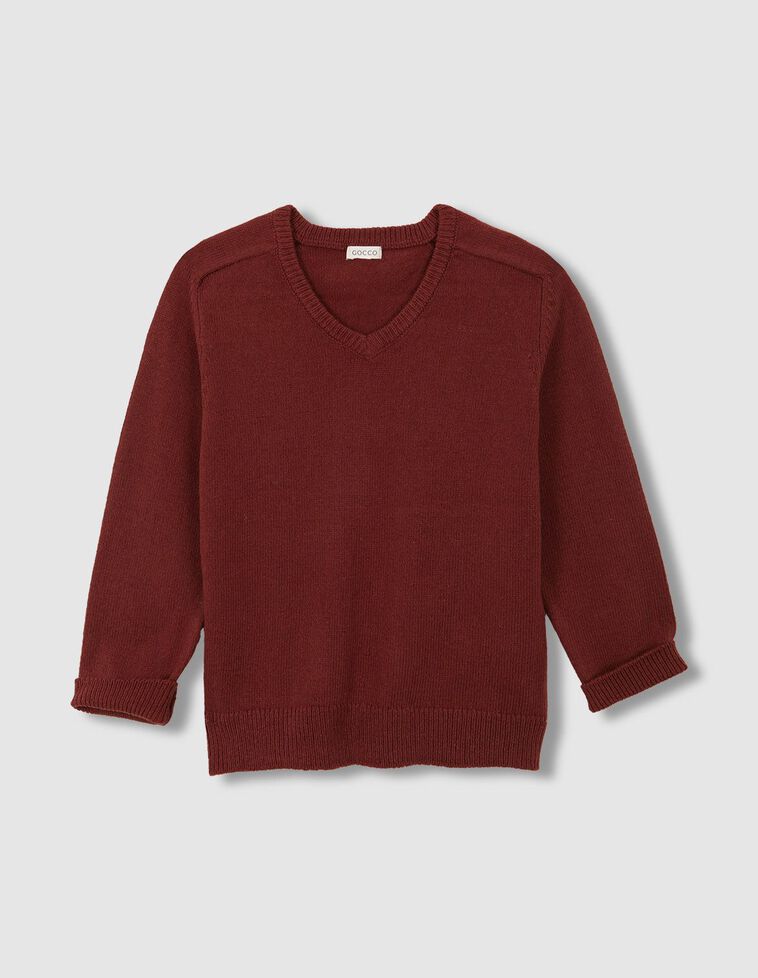 Jersey pico rojo