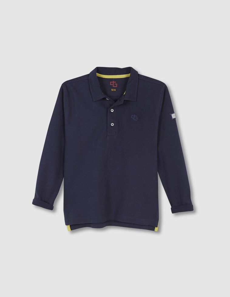 Polo básico azul Edition | Niño | Gocco
