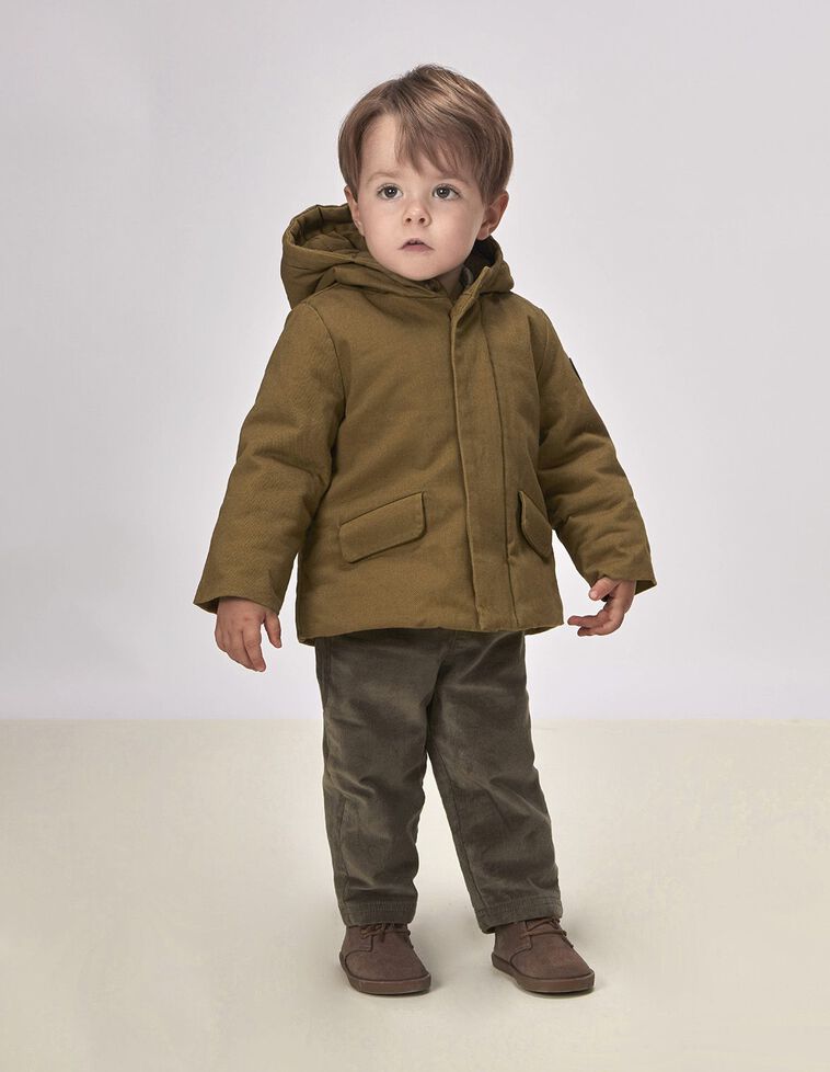 Parka  Camel Oscuro