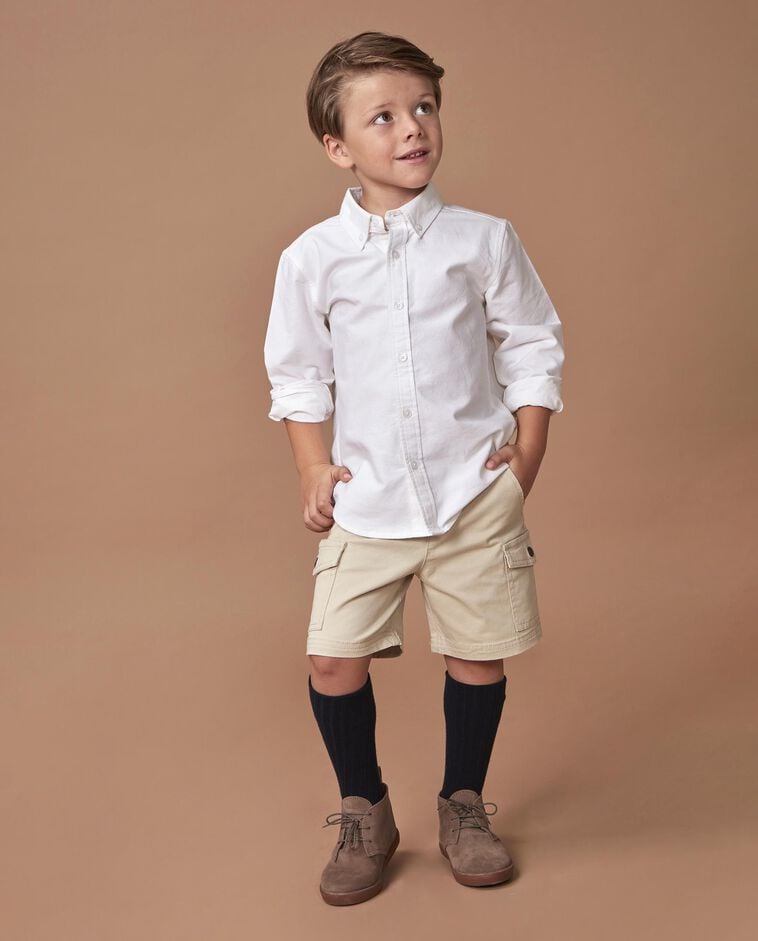 Pantal&oacute;n cargo piedra ni&ntilde;o