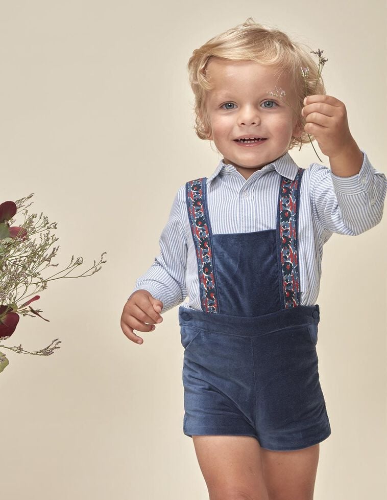 Camisa de rayas blanco