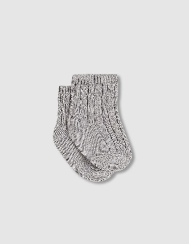 Patucos ochos gris