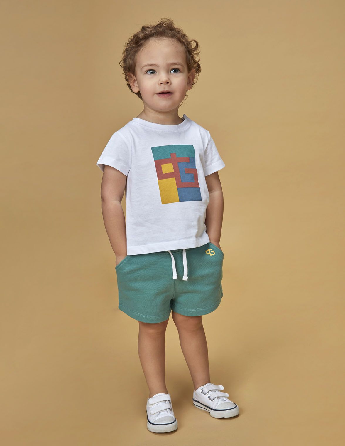 Bermudas felpa niño sale
