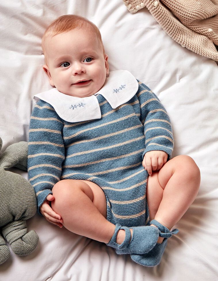  Gaorui Traje de bebé recién nacido, con capucha, abrigo de  invierno, ropa para niños pequeños, Azul : Ropa, Zapatos y Joyería