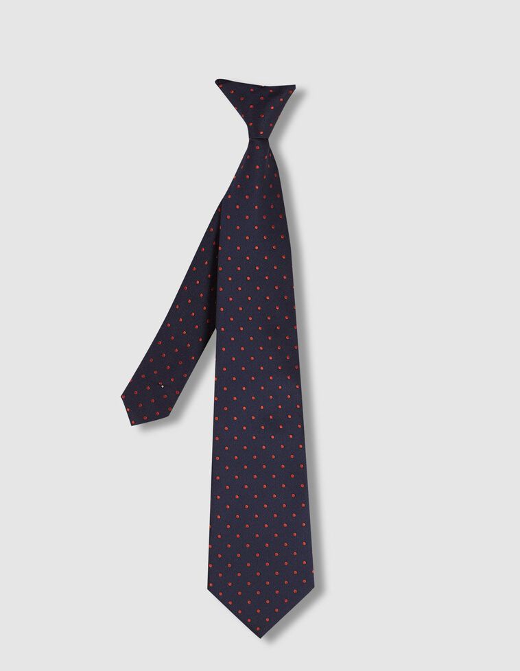 Corbata azul