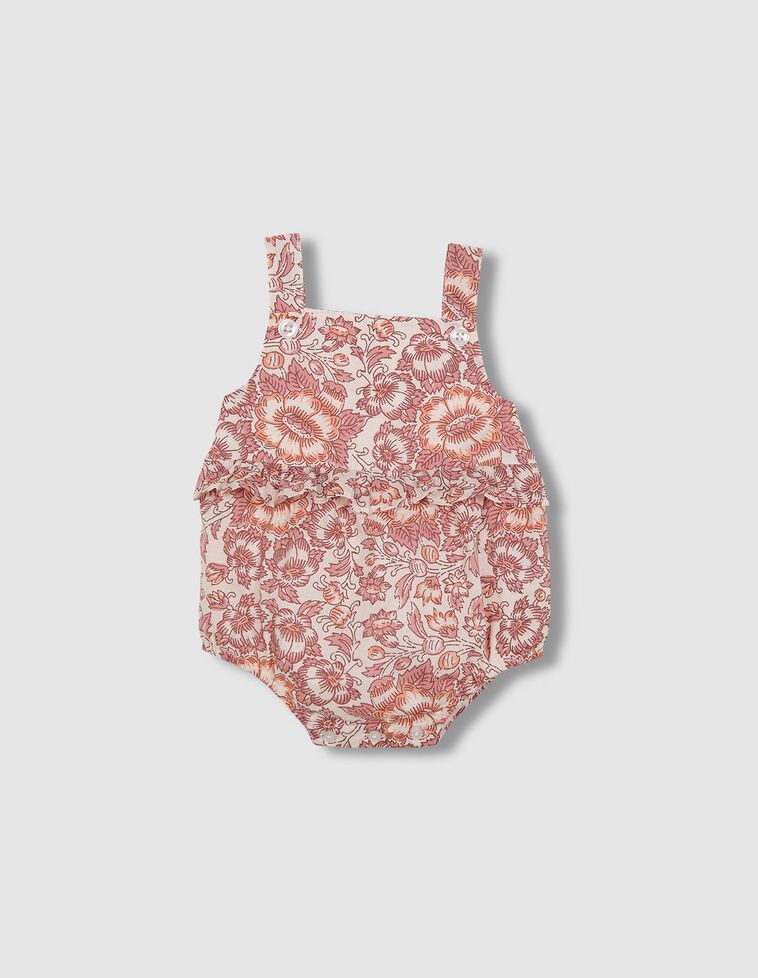 Ranita estampada blanco