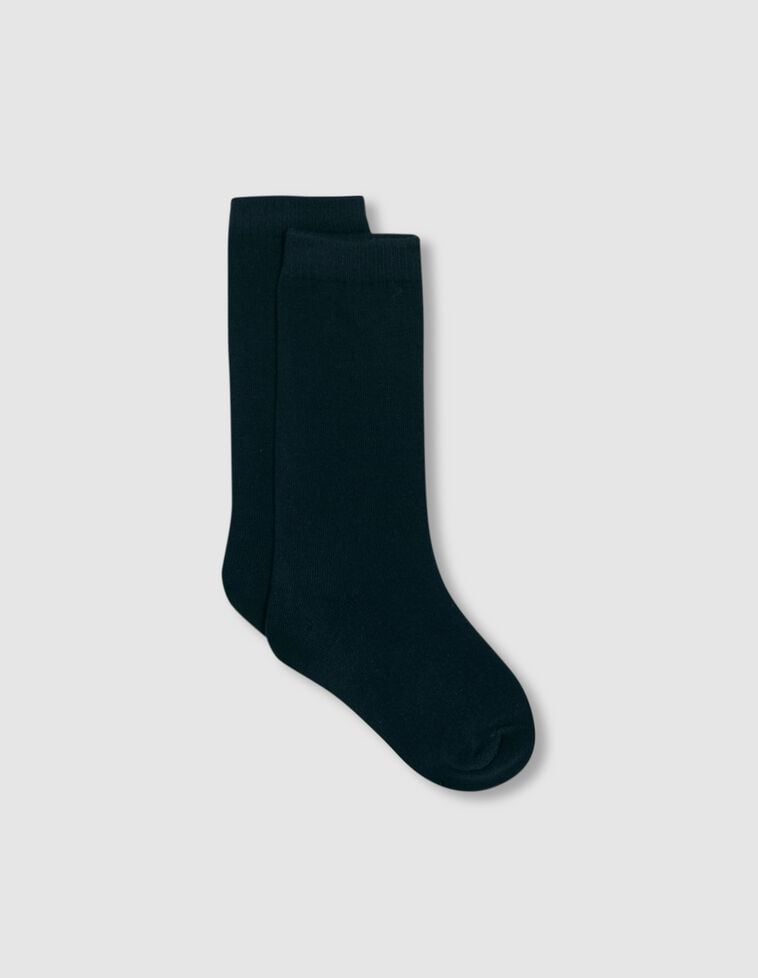 Calcetines liso verde