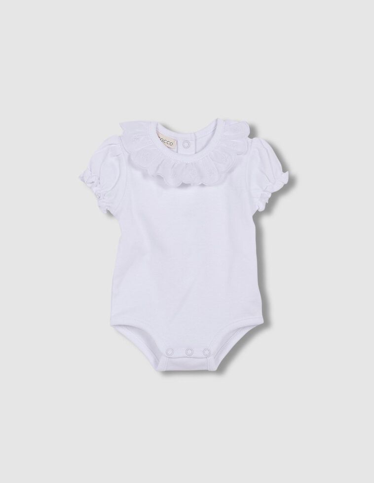 Body cuello bordado blanco 