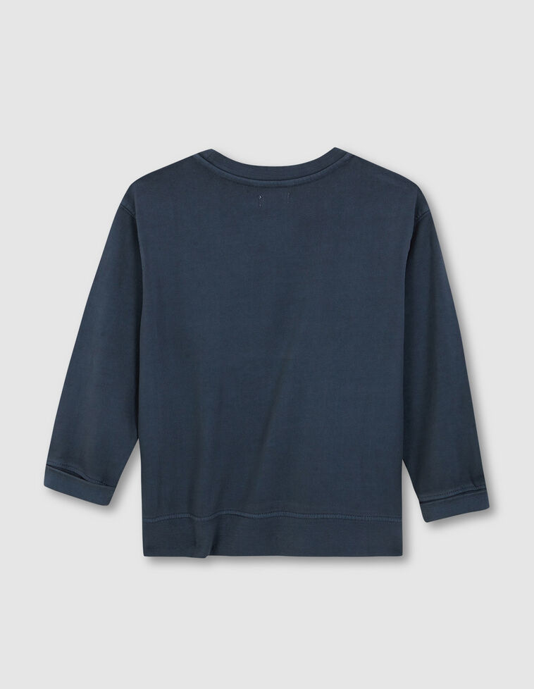 Sudadera Cuello Caja Petroleo