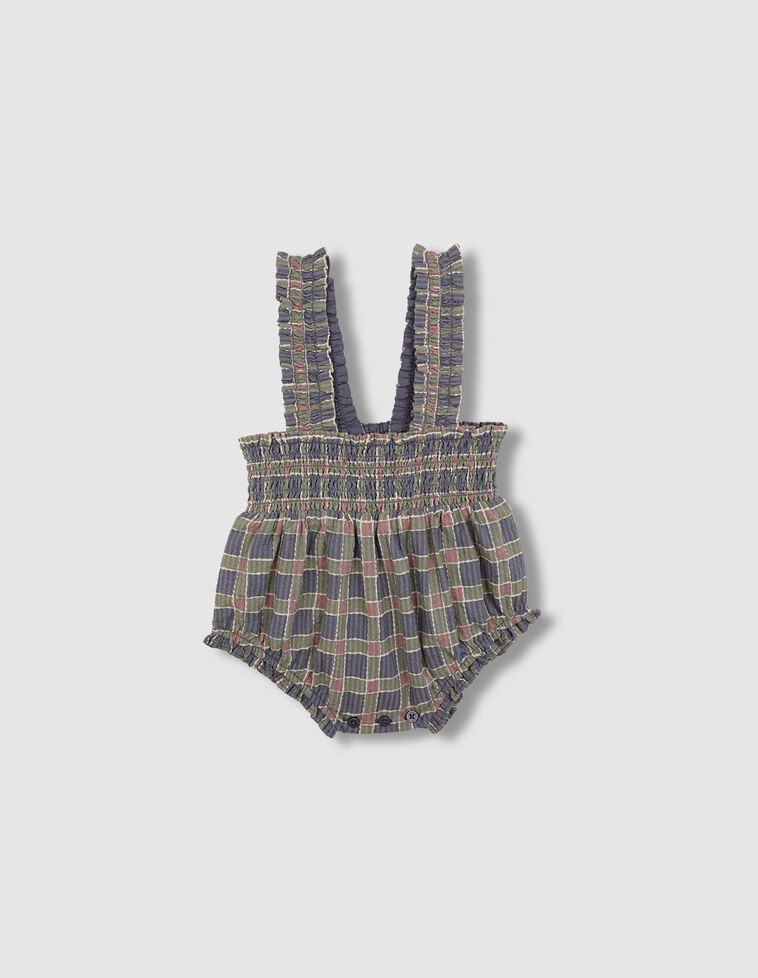 Ranita de cuadros azul claro Ranita de cuadros azul claro