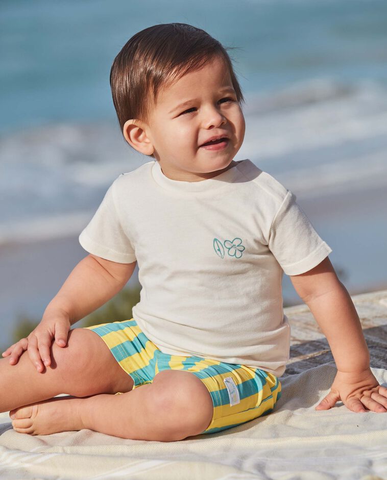 Camiseta estampada blanco