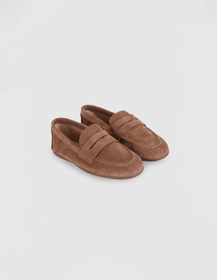 Mocasin de ante marron