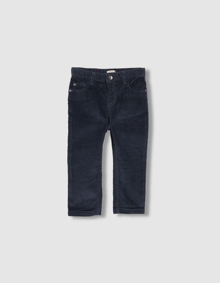 Pantalón 5 bolsillos de pana verde