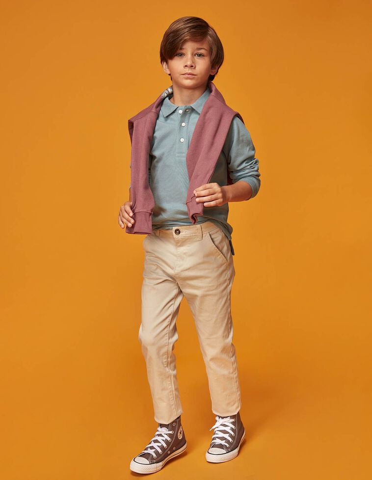 Pantalón chino piedra