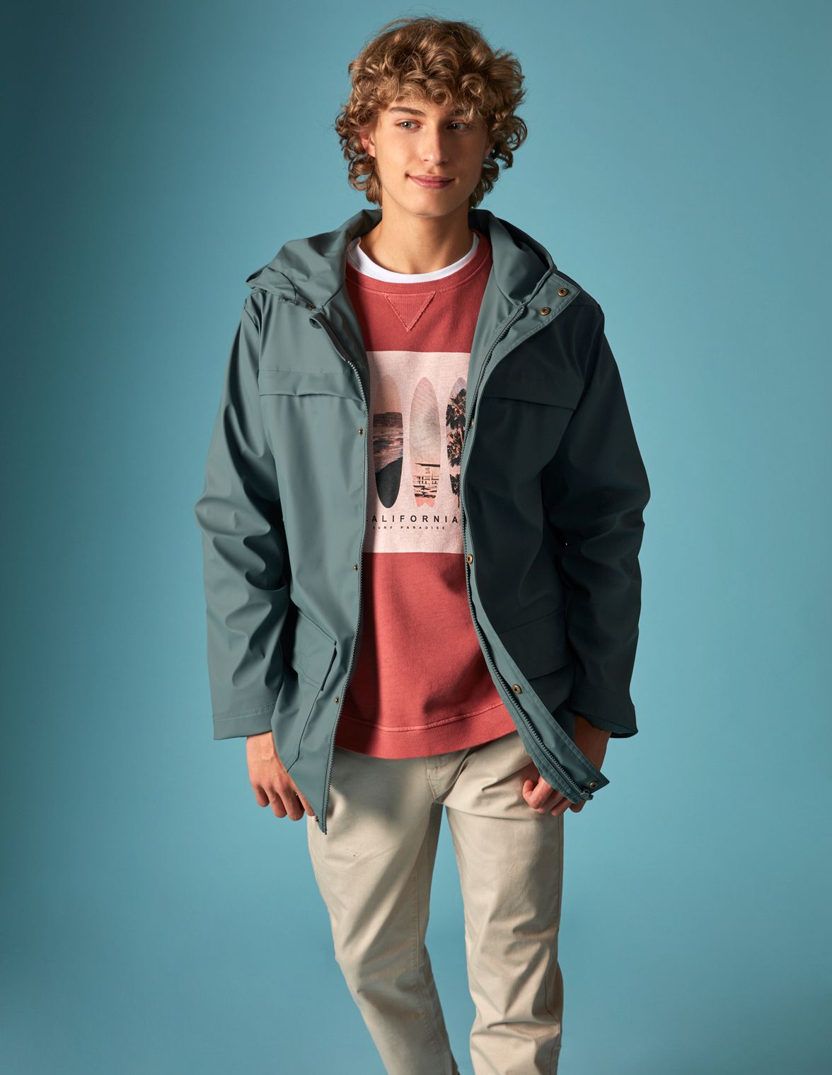 Parkas de chico top