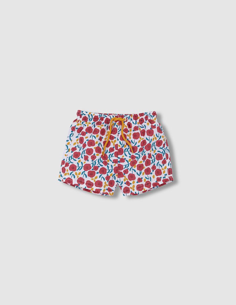 Bañador con estampado coral
