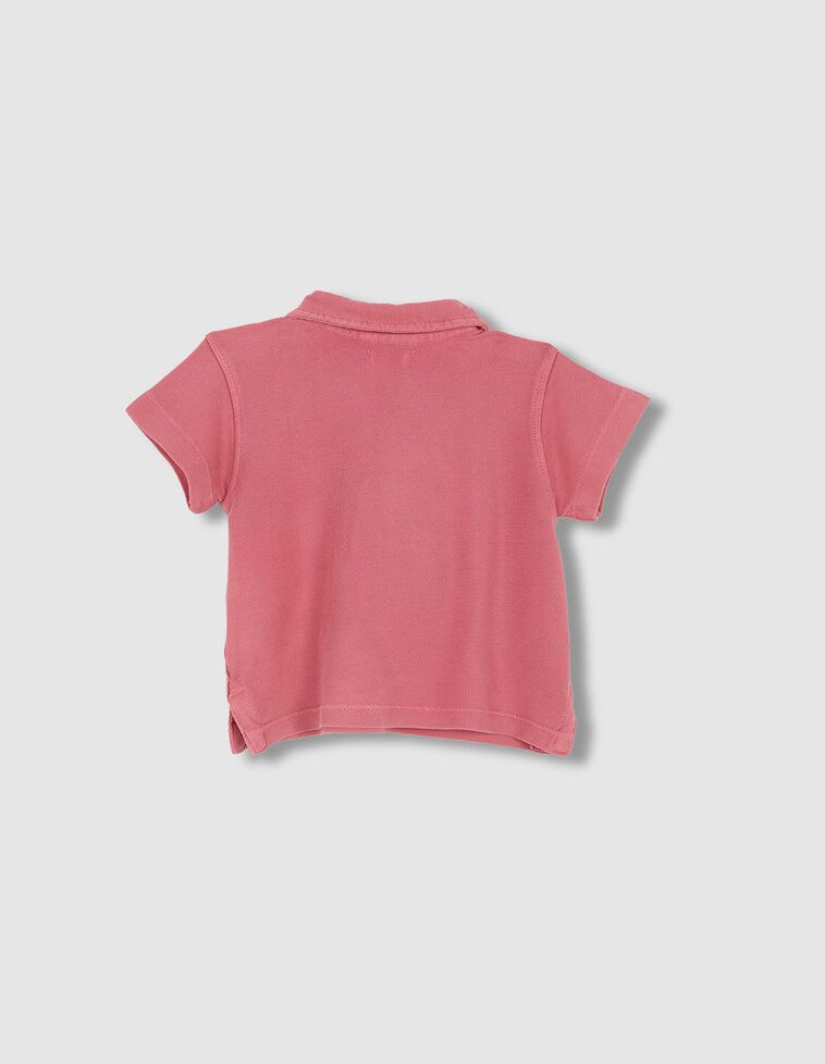 Polo de piqué coral 