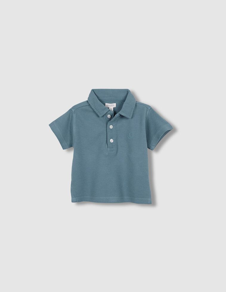 Polo básico gocco azul