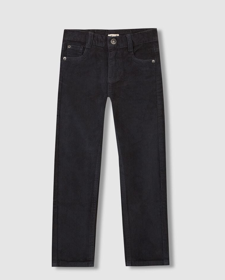 Pantal&oacute;n 5 bolsillos gris ni&ntilde;o