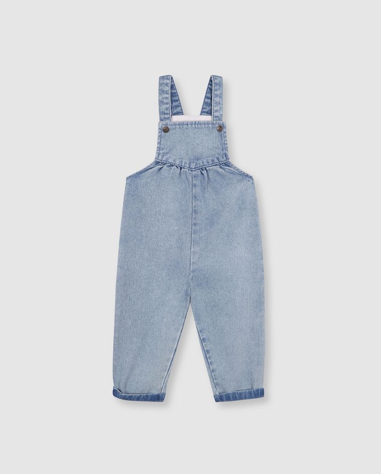 Peto denim azul claro beb&eacute;