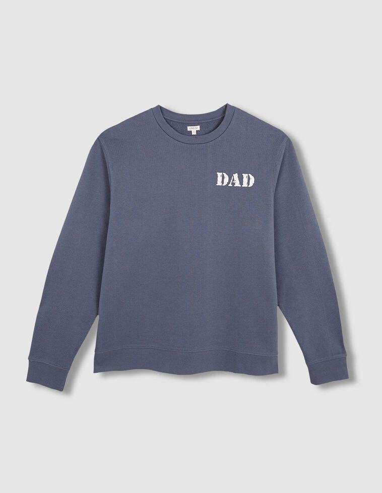 Sudadera dad azul