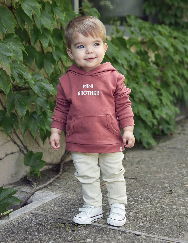 Sudadera Mini Brother Coral Nuevo
