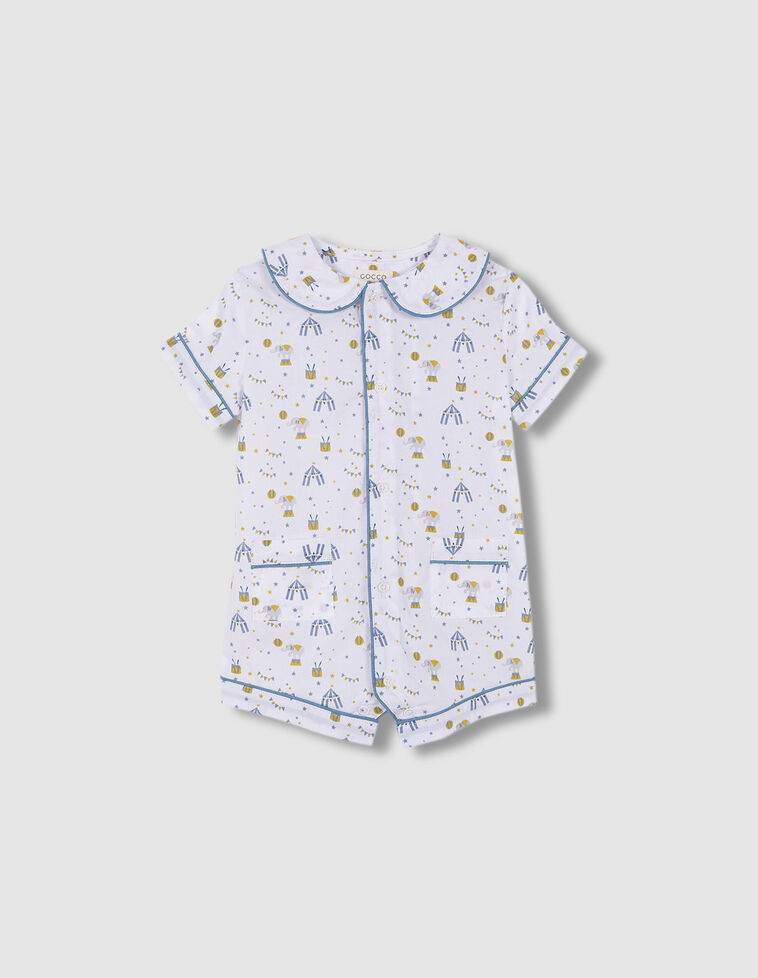 Pijama con estampado de circo