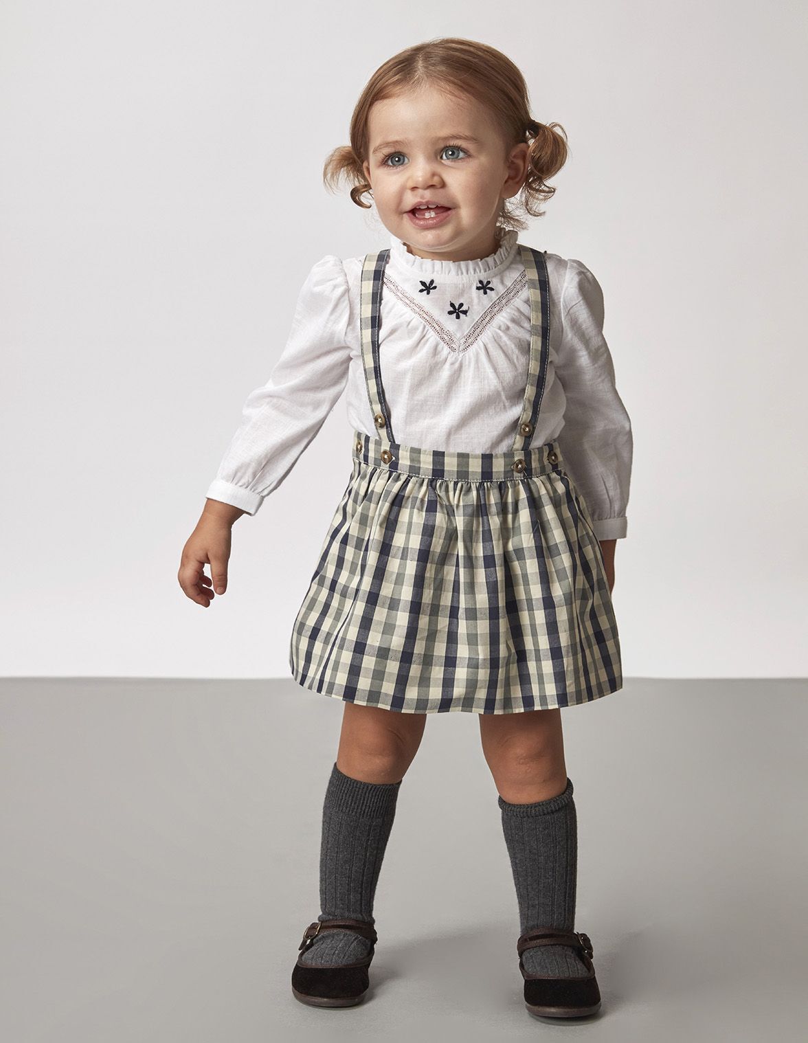 Camisa bebe deals cuello volante