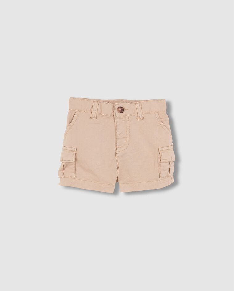 Pantal&oacute;n corto cargo marr&oacute;n