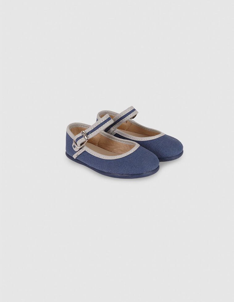 Merceditas rib azul