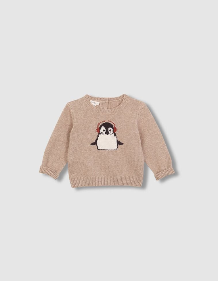 Jersey pingüino beige Jersey pingüino beige
