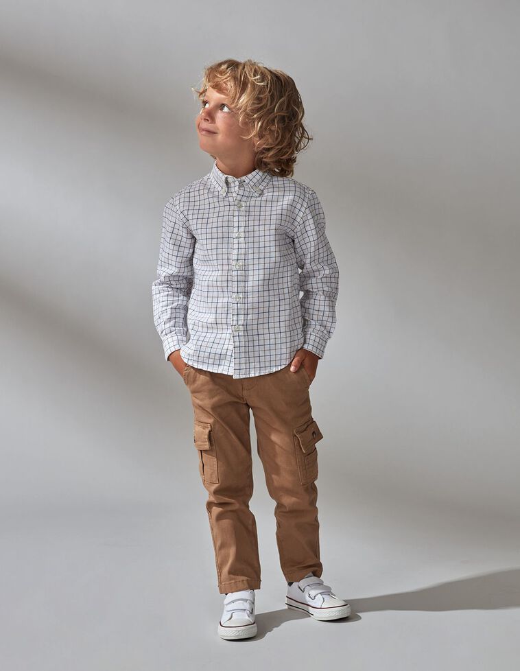 Pantalón cargo cintura regulable | Niño Gocco