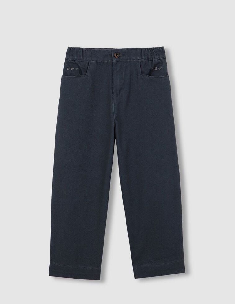 Pantalón largo azul