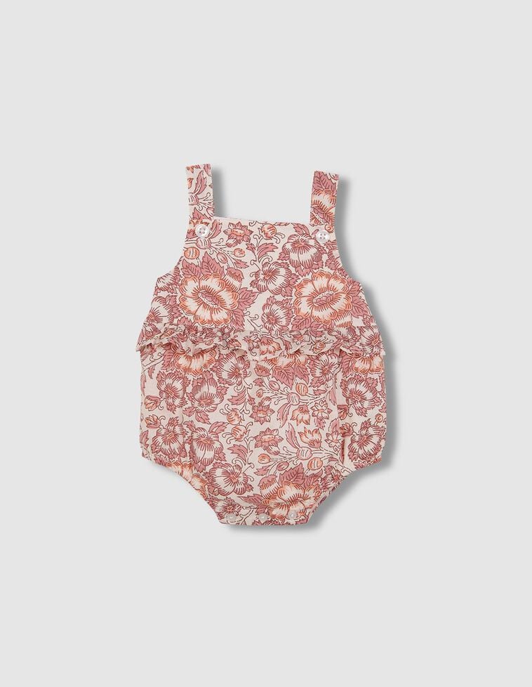 Ranita estampada blanco