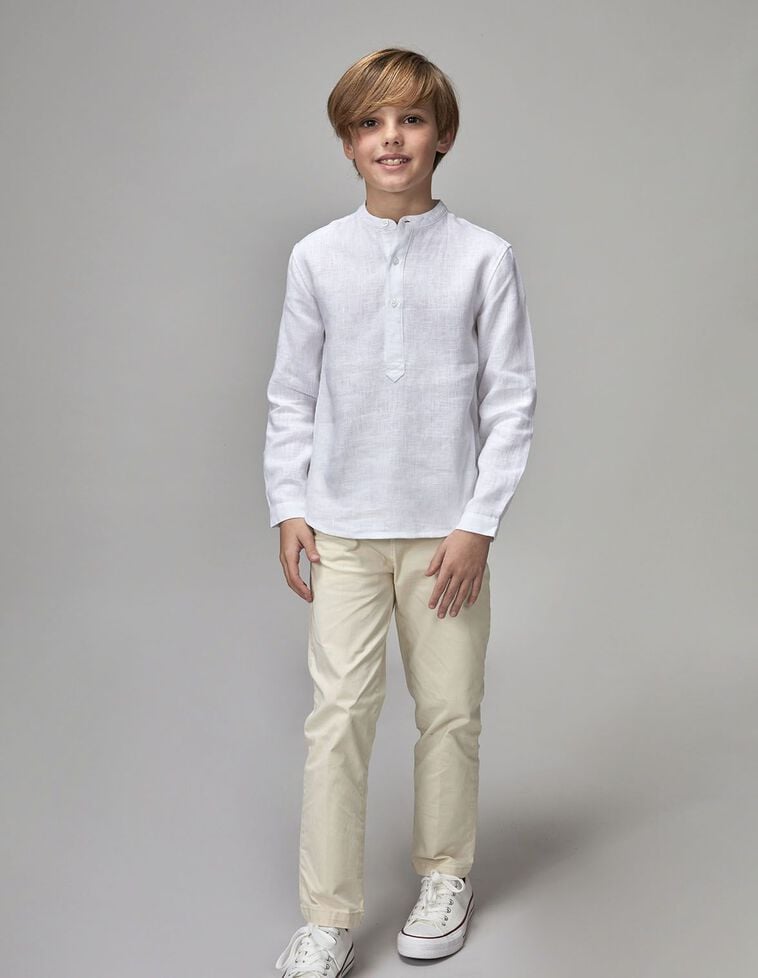 Pantalón chino piedra