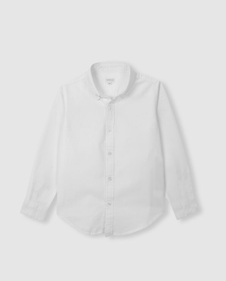 Camisa blanca ni&ntilde;o