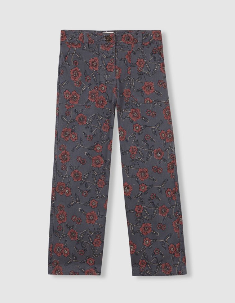 Pantalón estampado verde