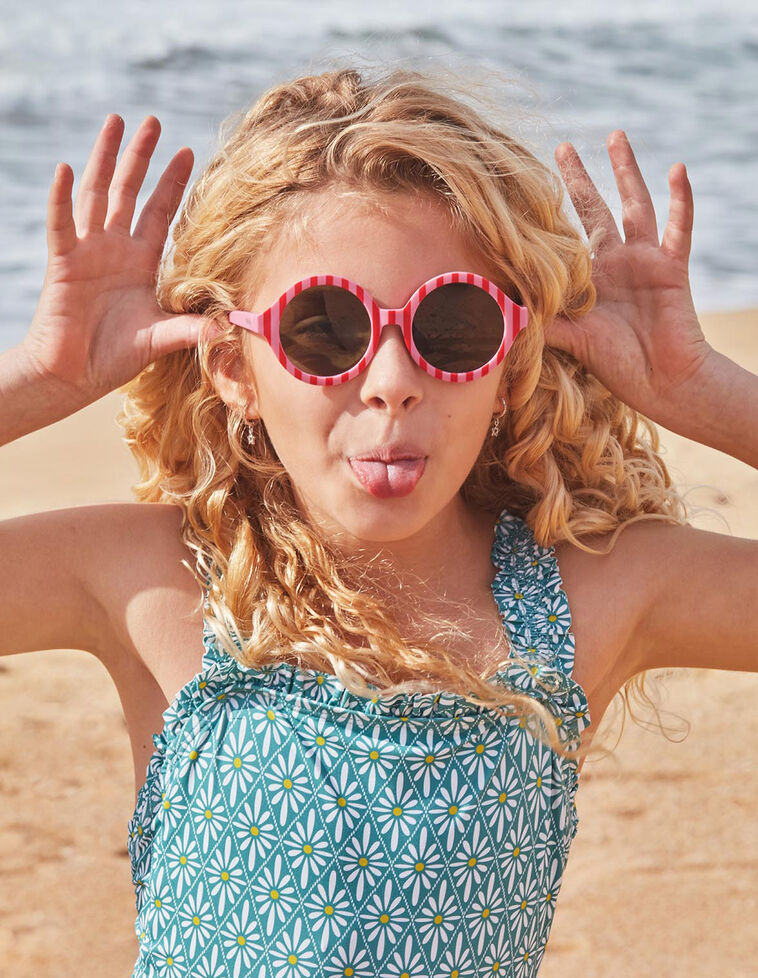 Gafas de Sol Medusa Rayas Rosa