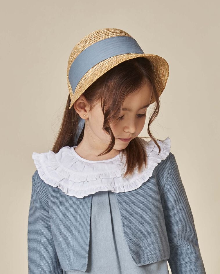 Capota de rafia piedra