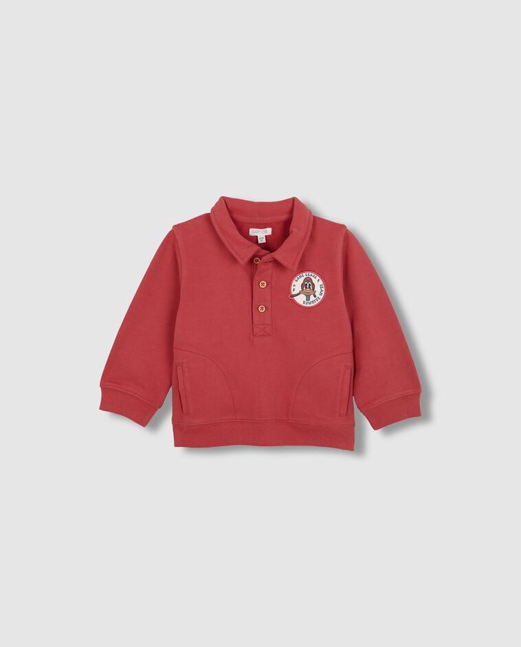 Sudadera summer print coral