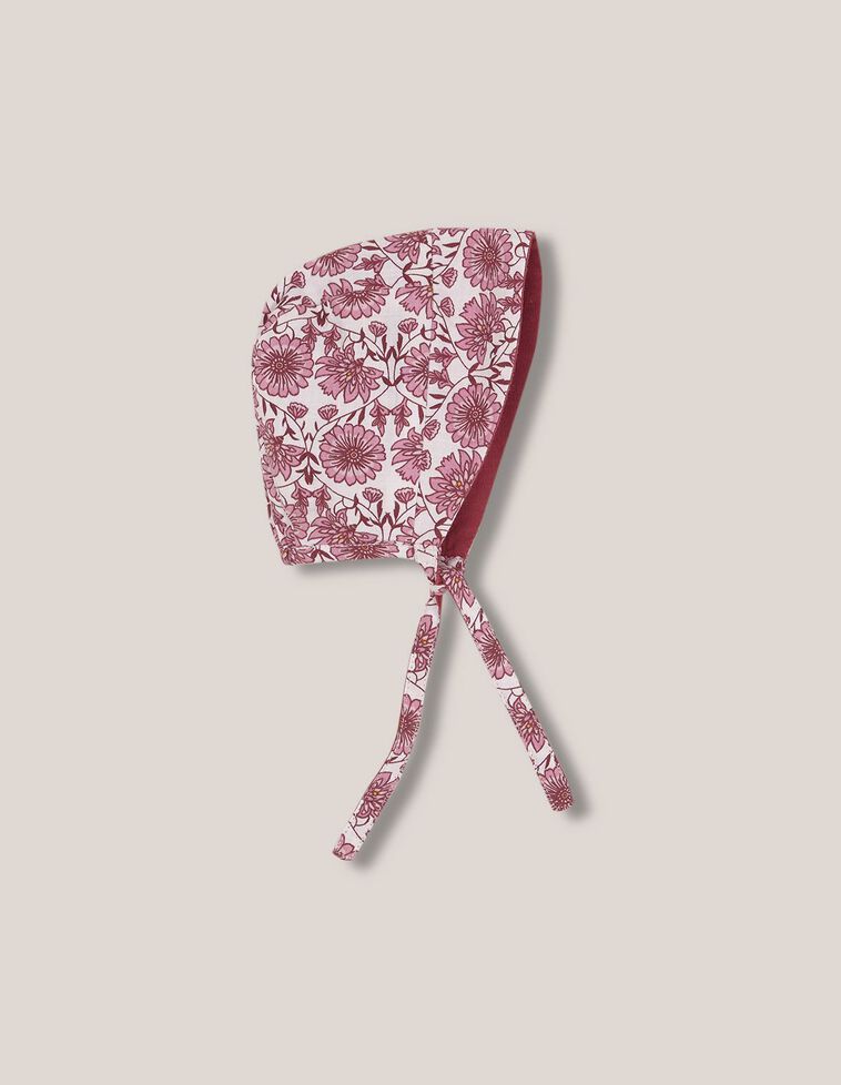 Capota estampado rosa