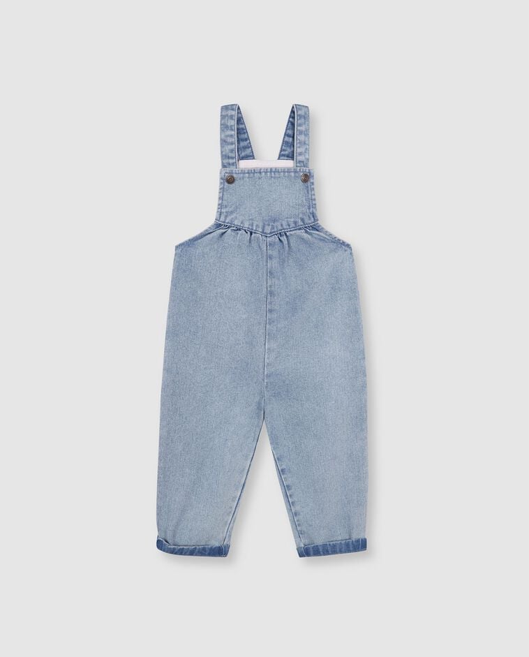 Peto denim azul claro beb&eacute;