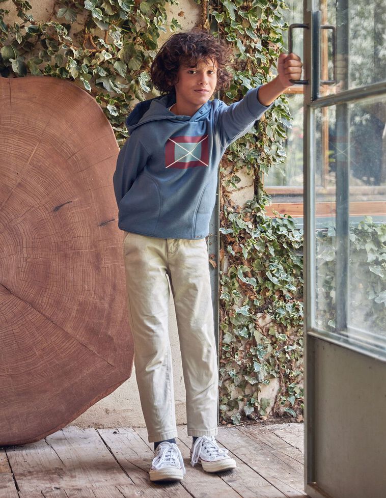Pantalón chino piedra