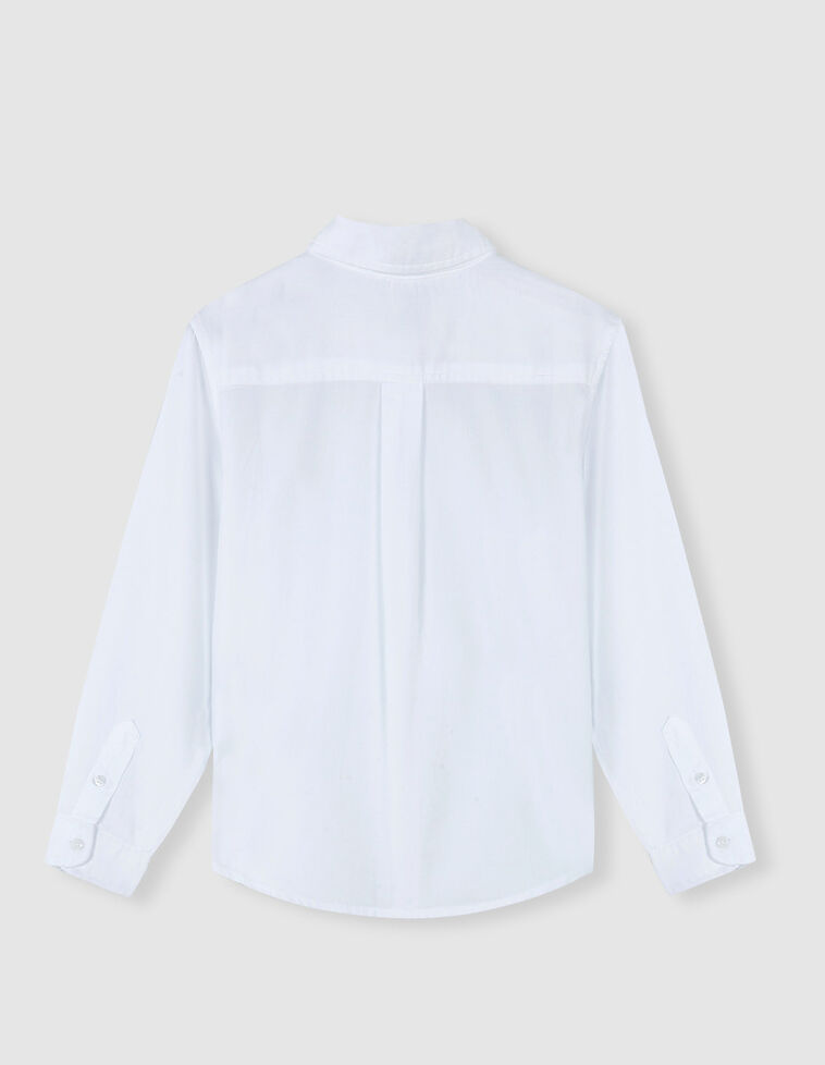 Camisa blanca espiga