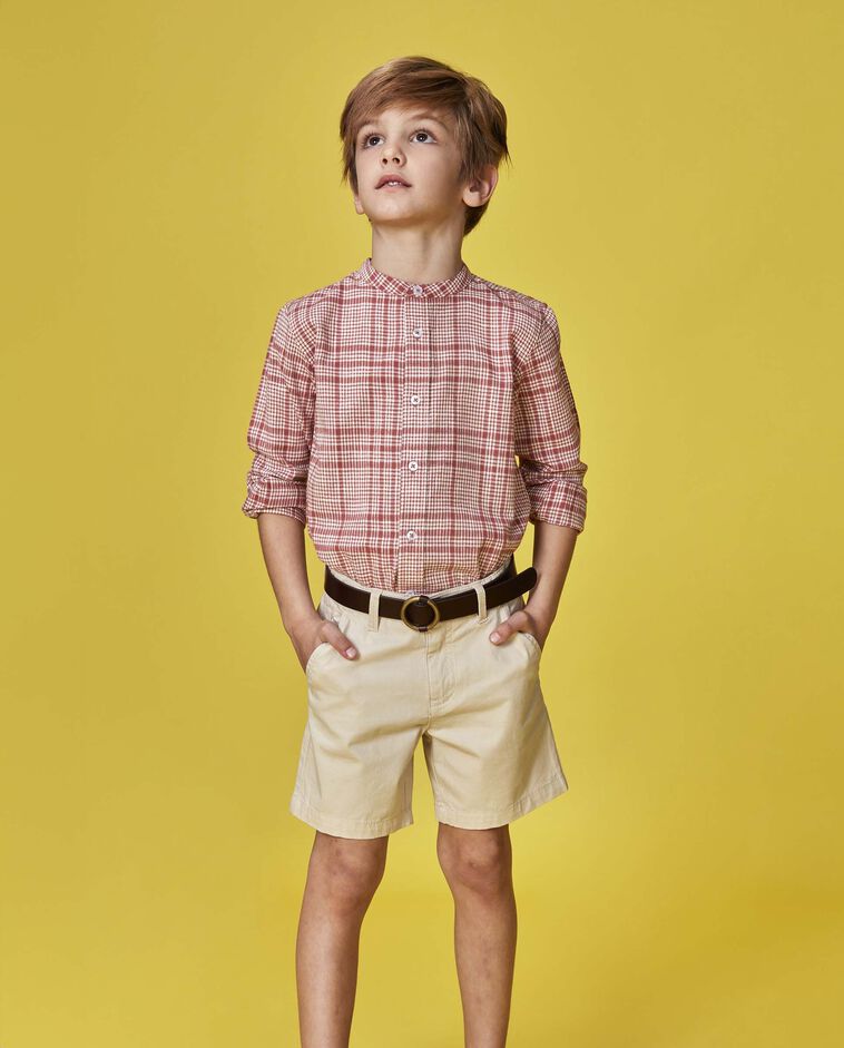 Cintur&oacute;n de piel marr&oacute;n