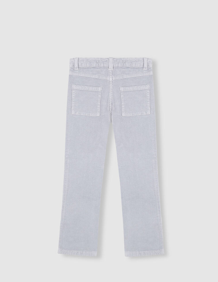 Pantalon culotte gris