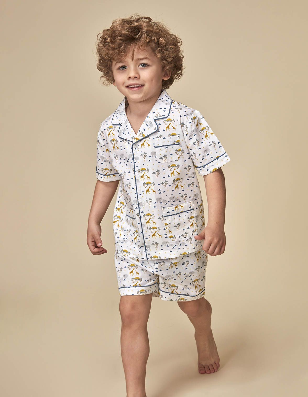 Pijamas cortos niños 2025