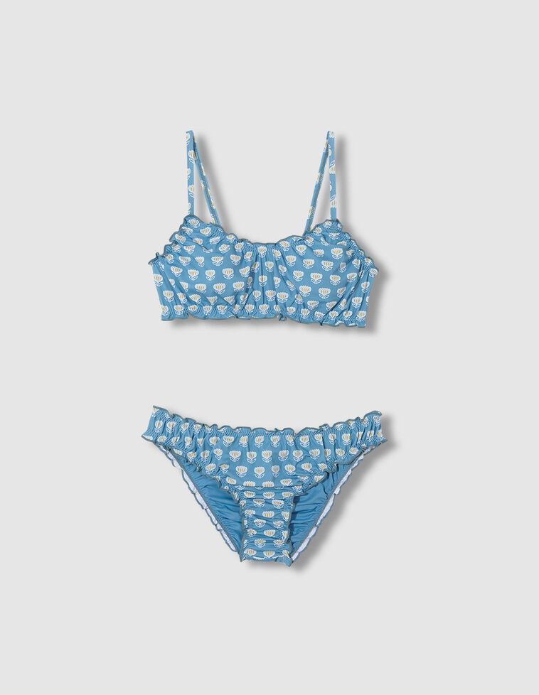 Bikini estampado flor india 