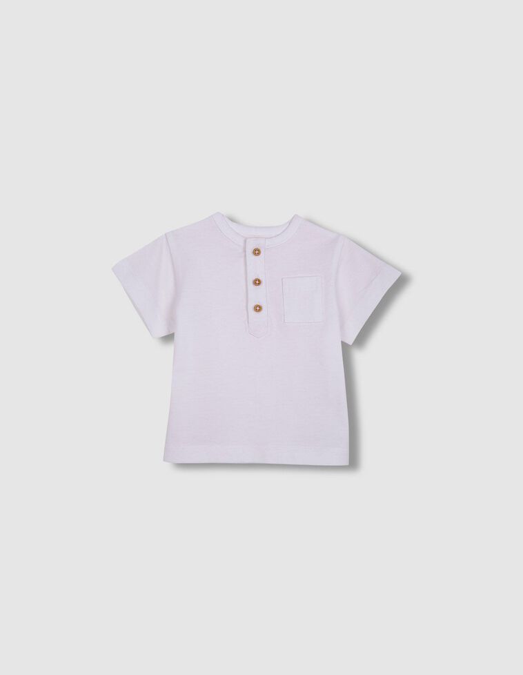 Camiseta panadera blanco